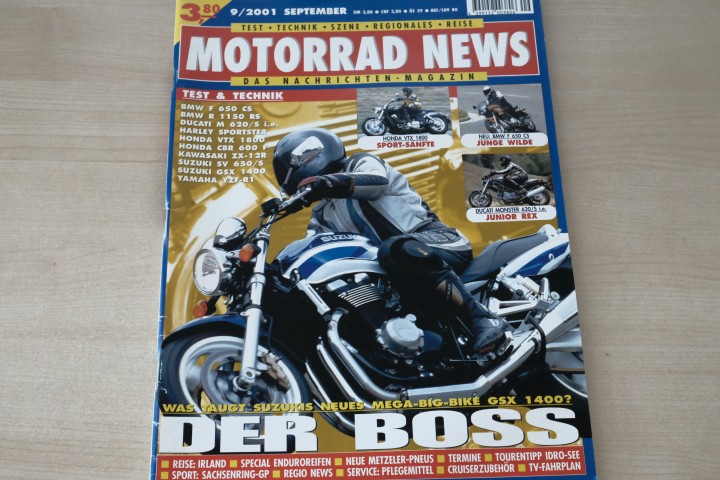 Motorrad News 09/2001
